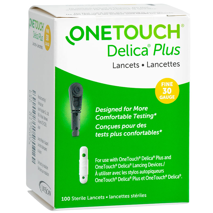Buy Ls One Touch Delica Lancets 100's Life Pharmacy